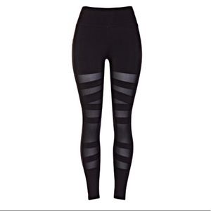 Pop fit mesh workout leggings
